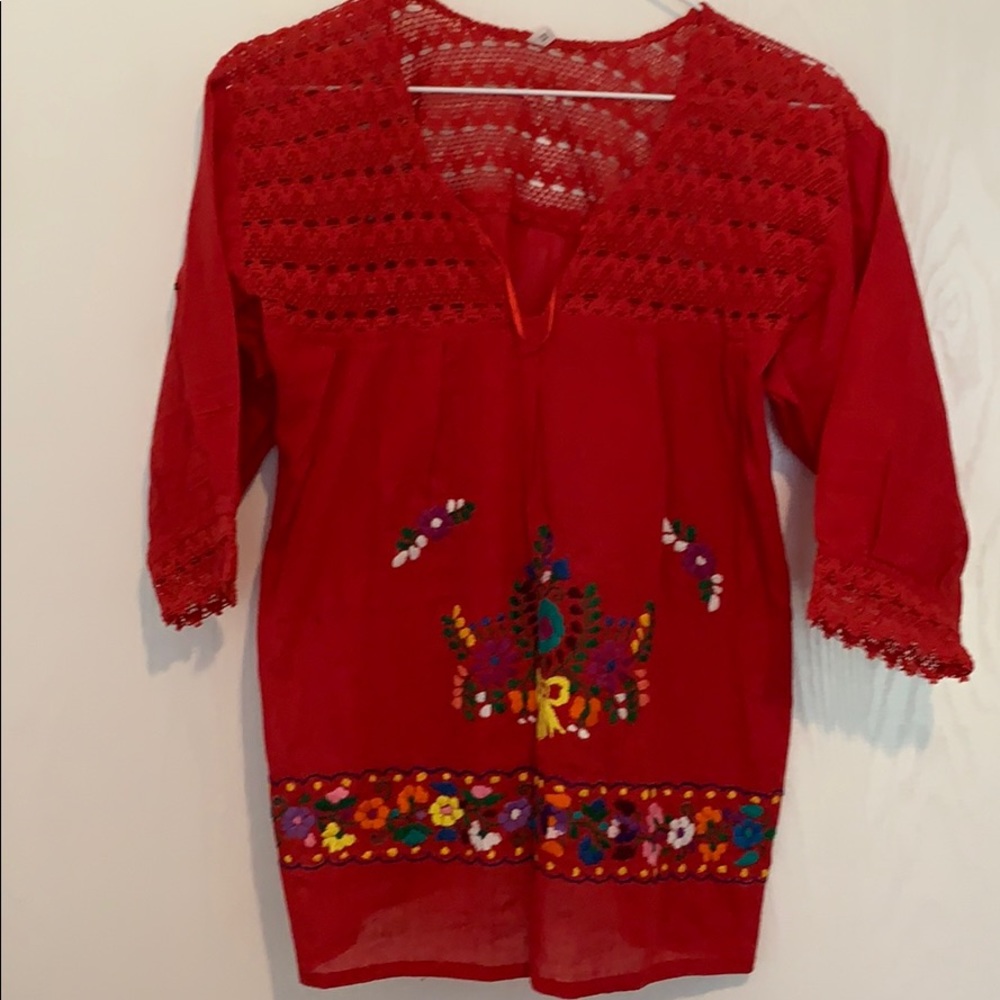 Mexican blouse(new)🌺💐🌼🌹